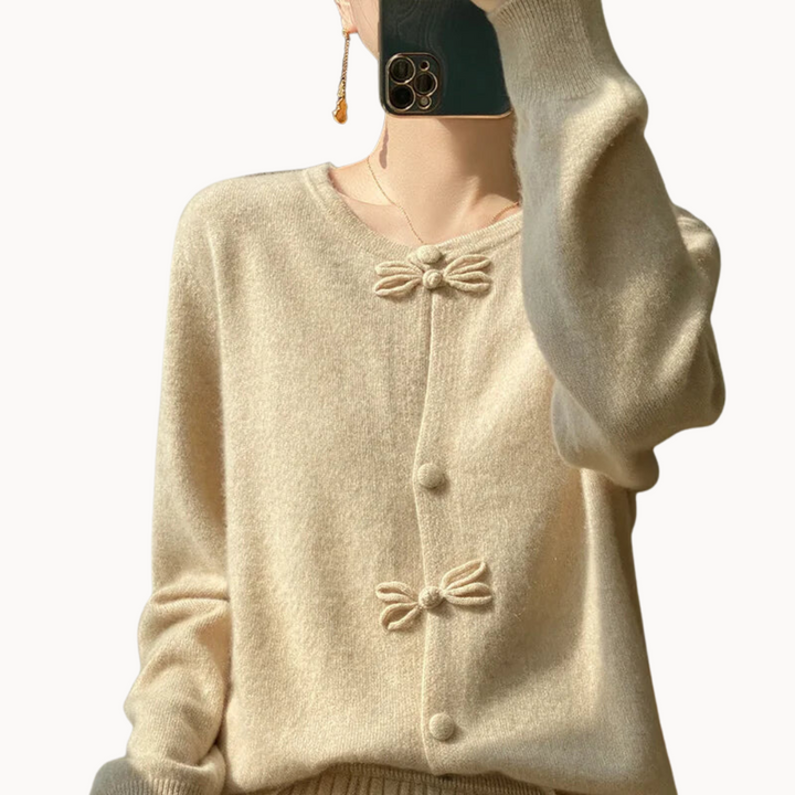 Clara | Bow Detail Cardigan