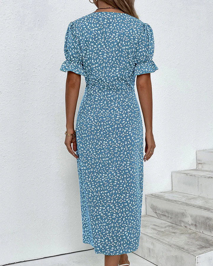 Lily | Floral Wrap Dress