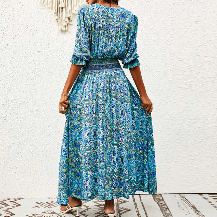 Megan | Boho Maxi Dress