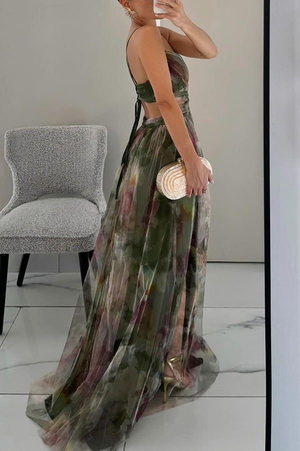 Sophie | Elegant Floral Maxi Dress