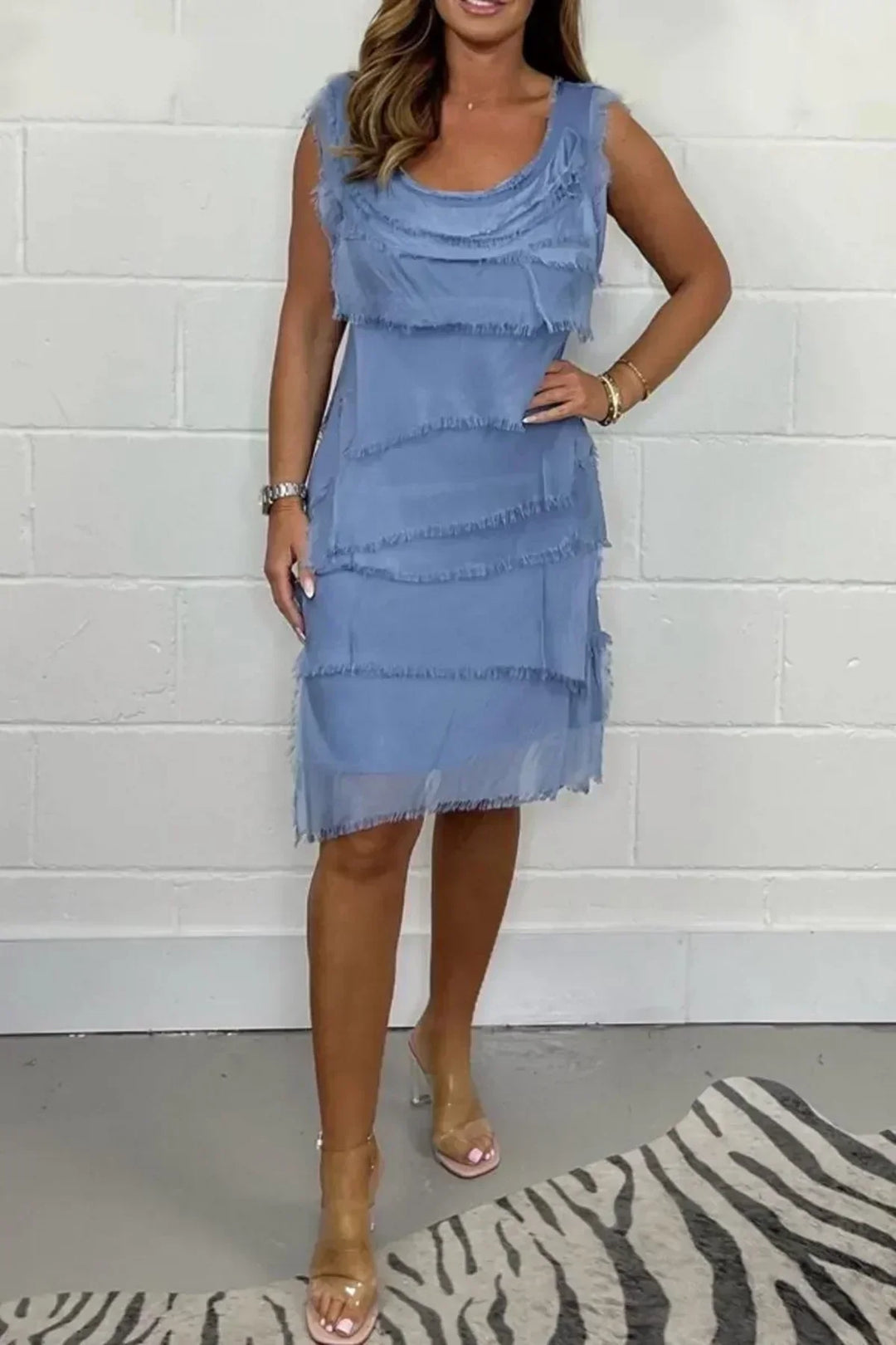 Clara | Flowing Sleeveless Dress