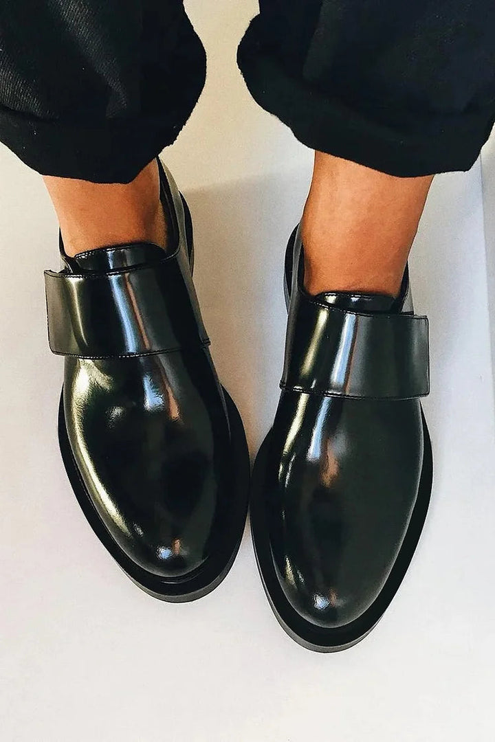 Clara | Chic Glossy Loafers