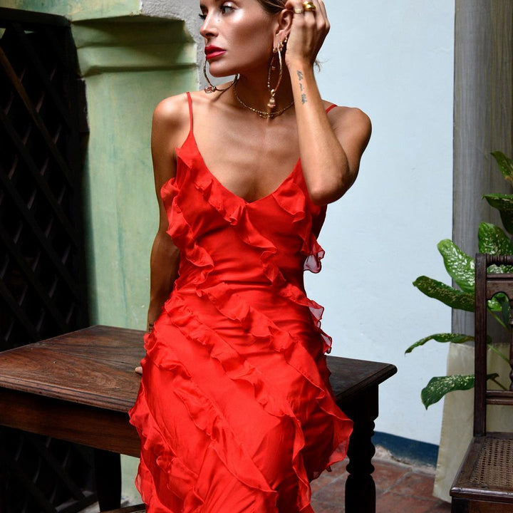 Clara | Romantic Ruffled Dress