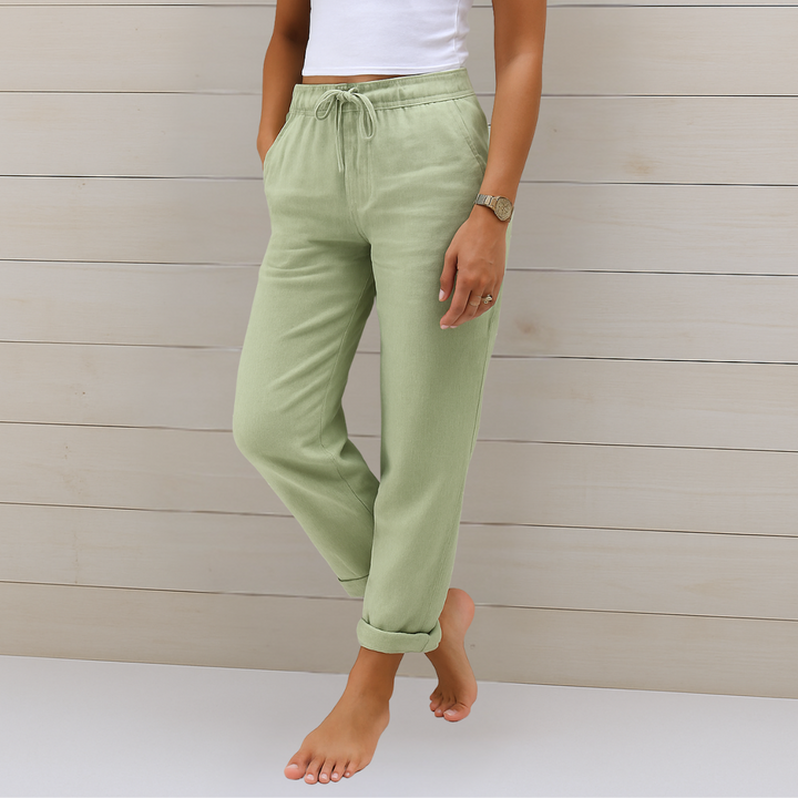 Sophie | Stylish Linen Trousers