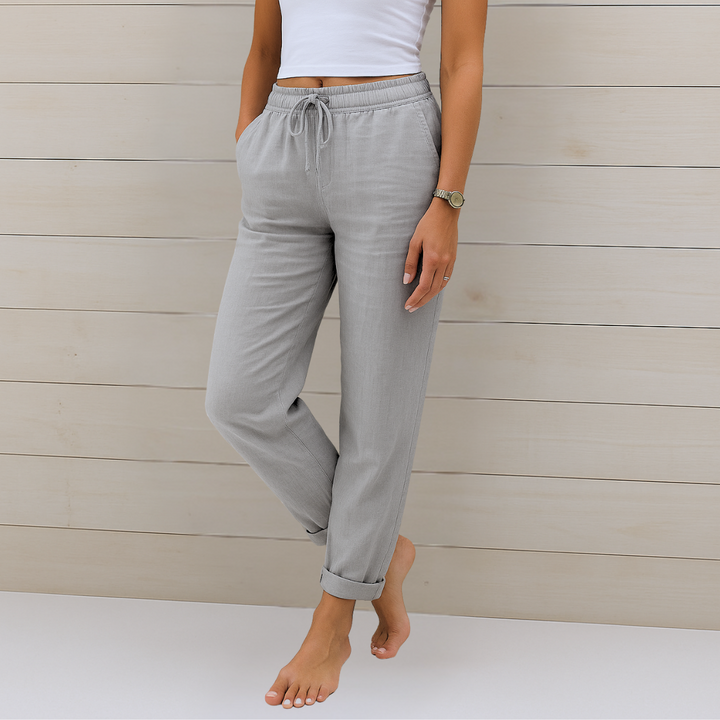Sophie | Stylish Linen Trousers