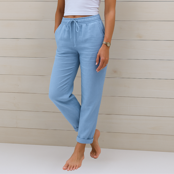 Sophie | Stylish Linen Trousers