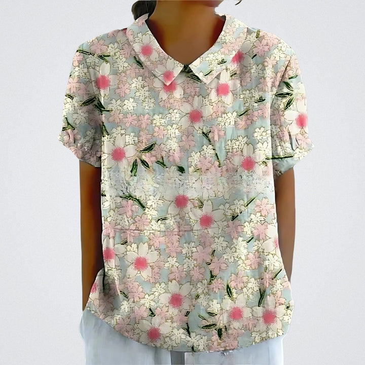 Clara | Elegant Floral Blouse
