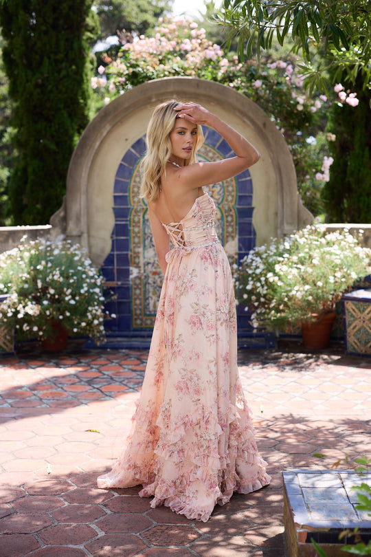 Clara | Soft Peach Dress