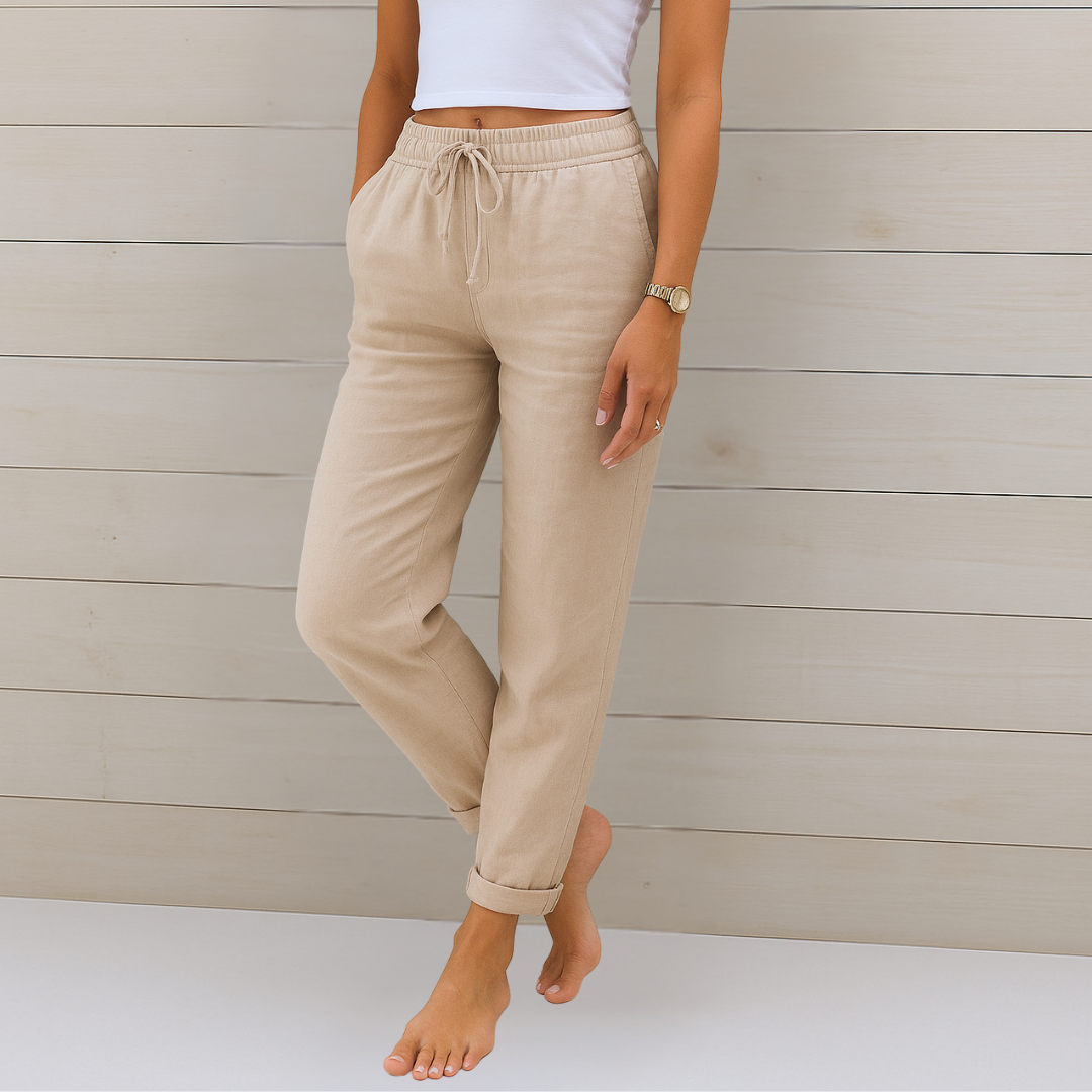 Sophie | Stylish Linen Trousers