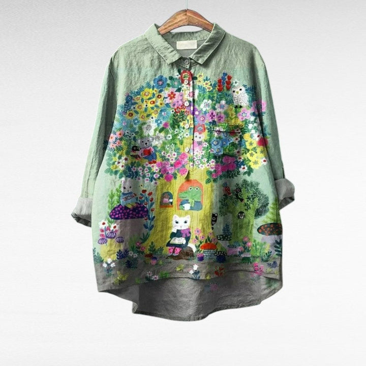 Sophie | Elegant Vintage Blouse