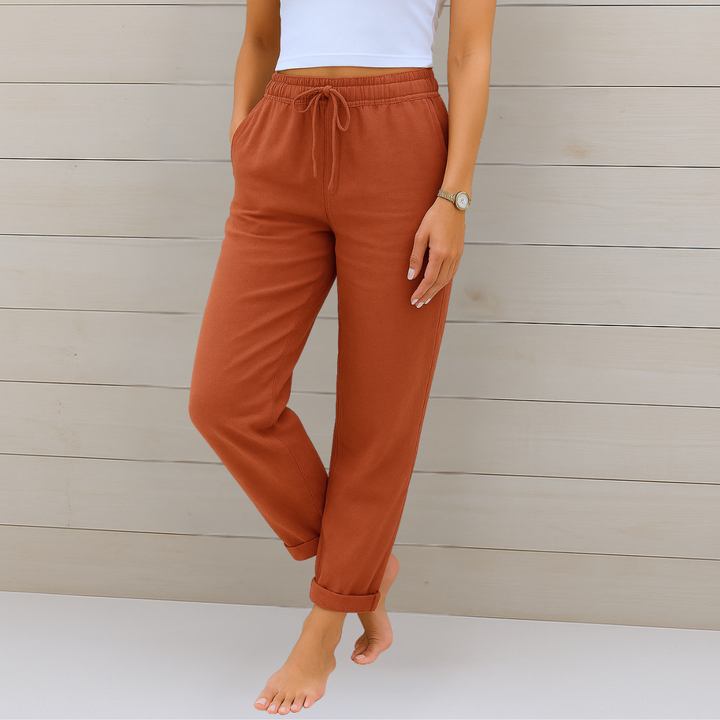 Sophie | Stylish Linen Trousers