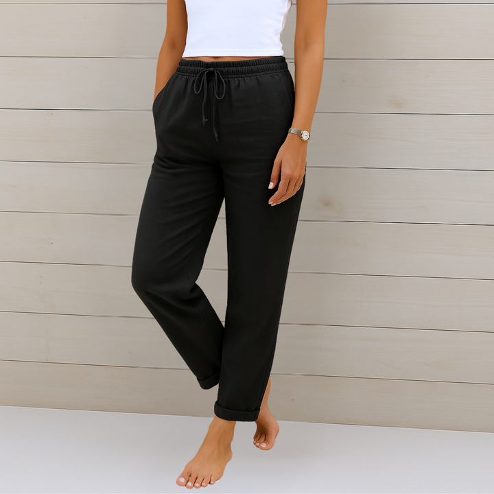 Sophie | Stylish Linen Trousers