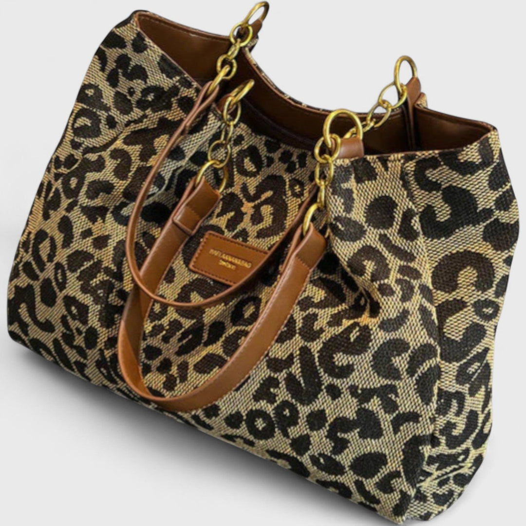 Mabel | Chic Leopard Tote
