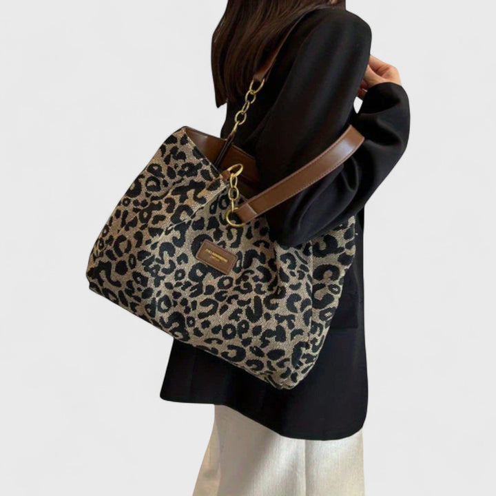 Mabel | Chic Leopard Tote