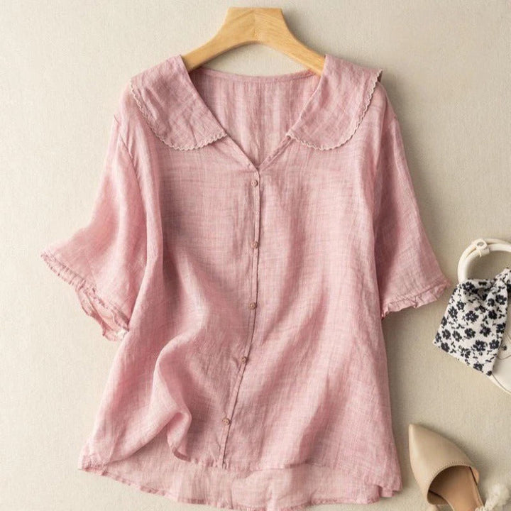 Clara | Breezy Linen Blouse