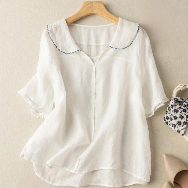 Clara | Breezy Linen Blouse