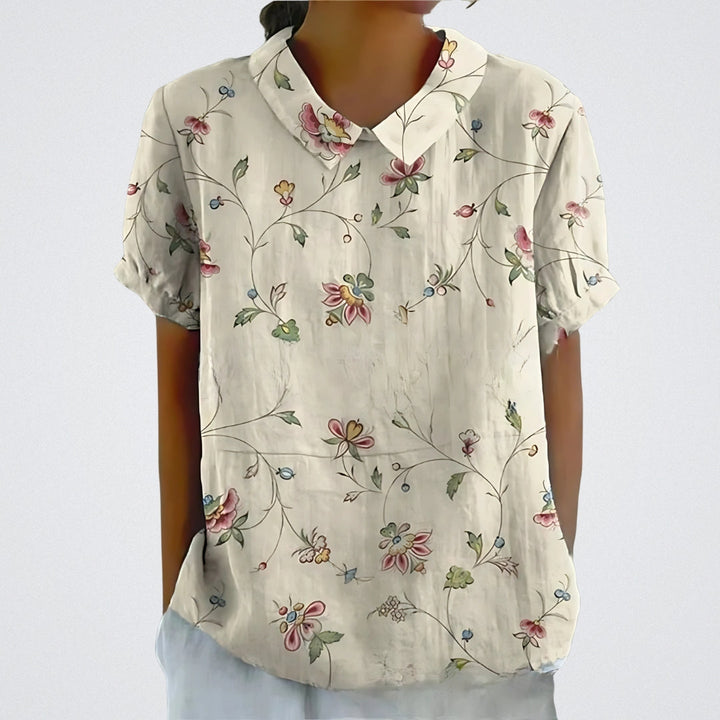 Clara | Elegant Floral Blouse