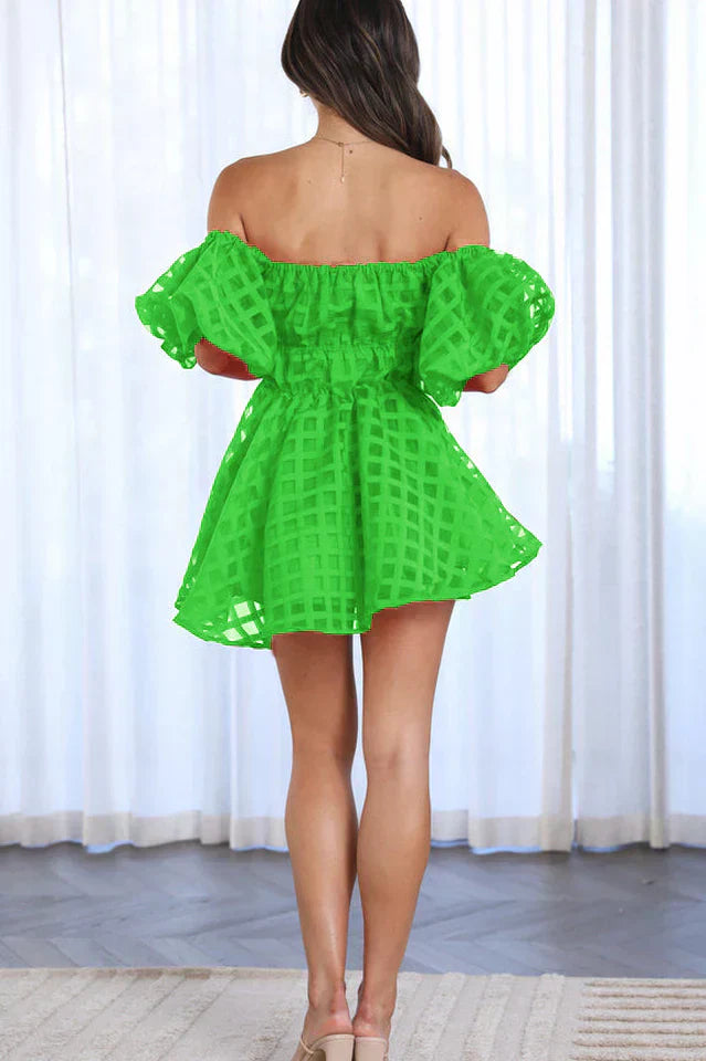 Chloe | Elegant Puff Sleeve Dress