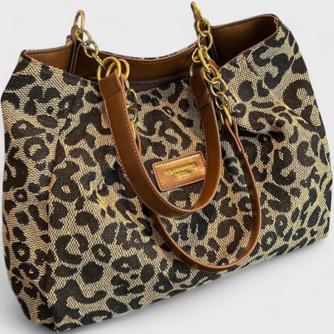 Mabel | Chic Leopard Tote