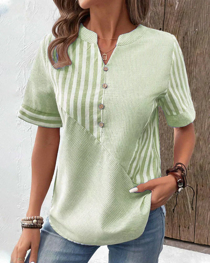 Clara | Timeless Striped Top