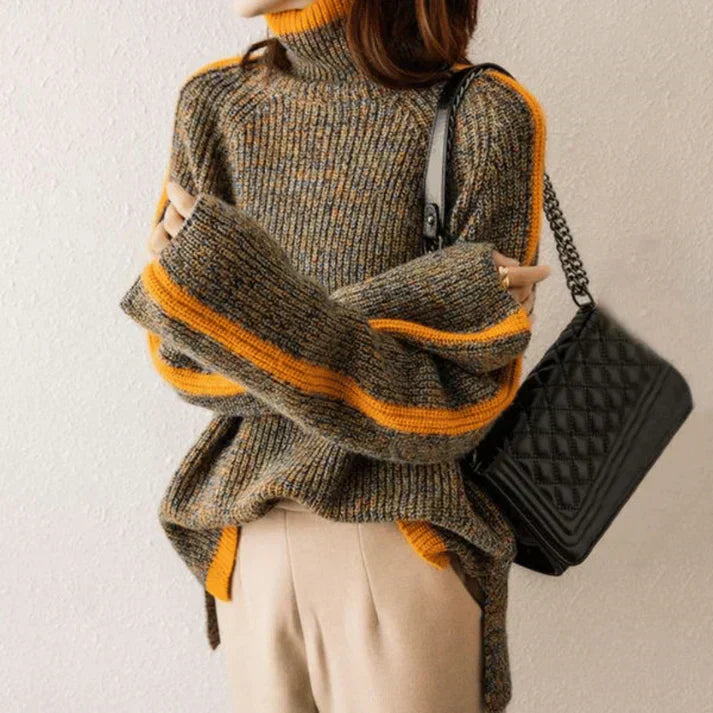 Clara | Chunky High Neck Jumper