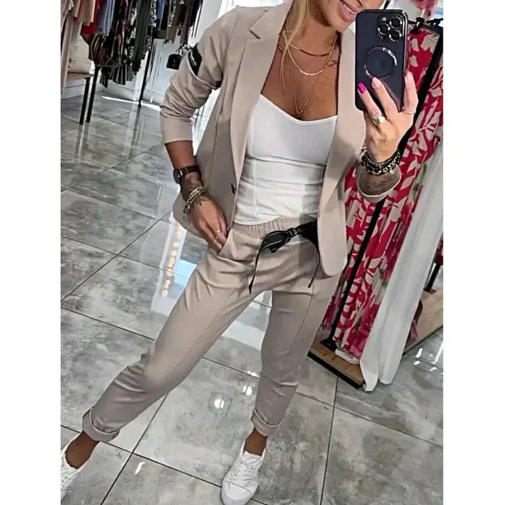 Clara | Stylish Blazer Set