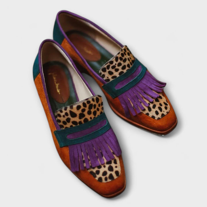 Charlotte | Chic Leopard Loafers