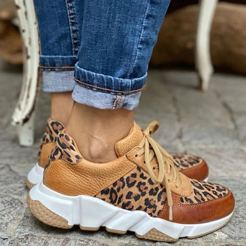Hannah | Stylish Leopard Sneakers