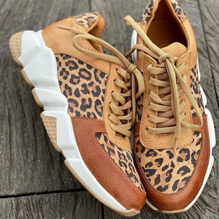Hannah | Stylish Leopard Sneakers