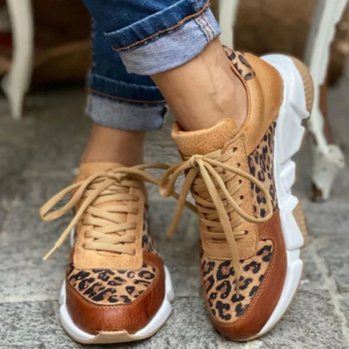 Hannah | Stylish Leopard Sneakers