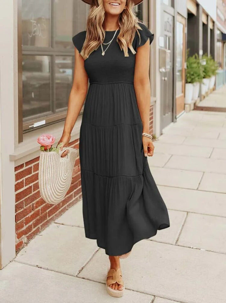 Clara | Flattering Belly Coverage Dress