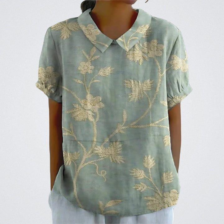 Clara | Elegant Floral Blouse