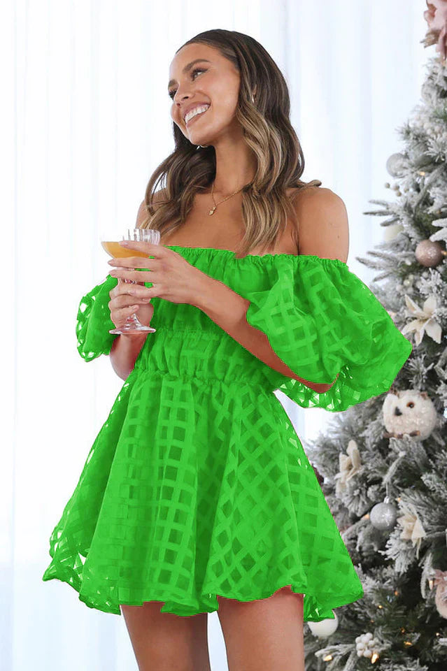 Chloe | Elegant Puff Sleeve Dress