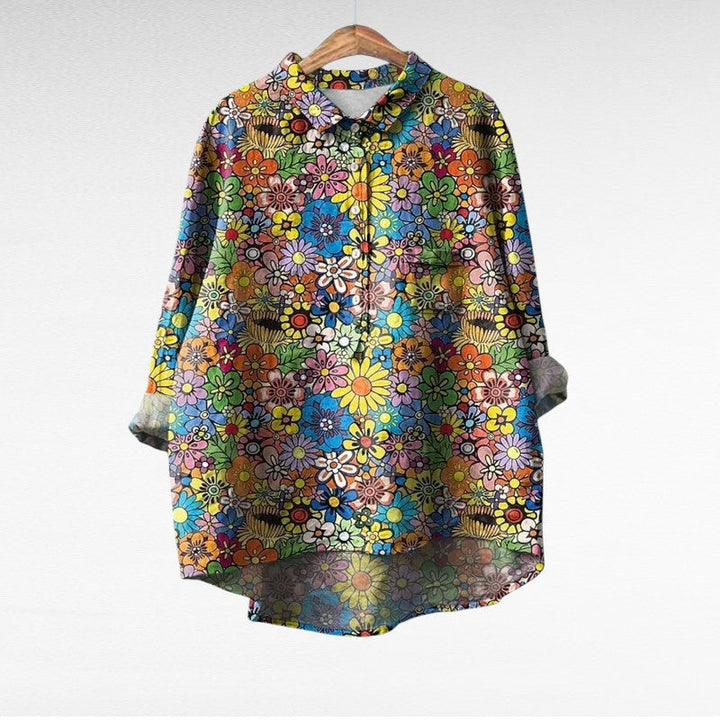 Clara | Elegant Floral Blouses