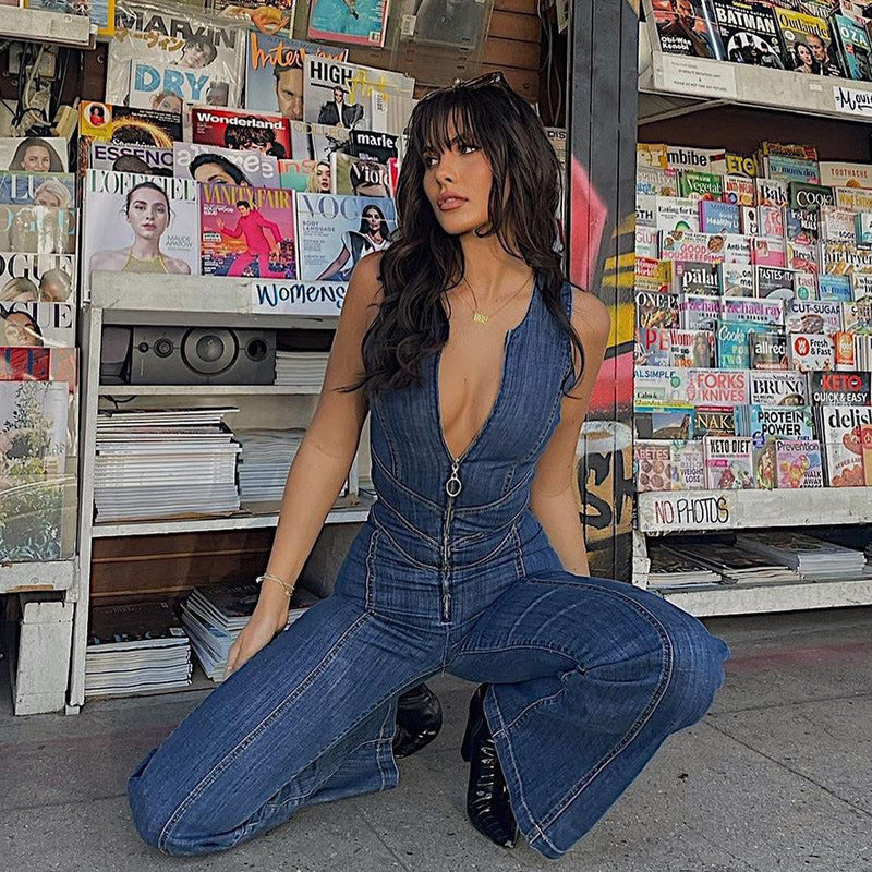 Sophie | Chic Denim Jumpsuit
