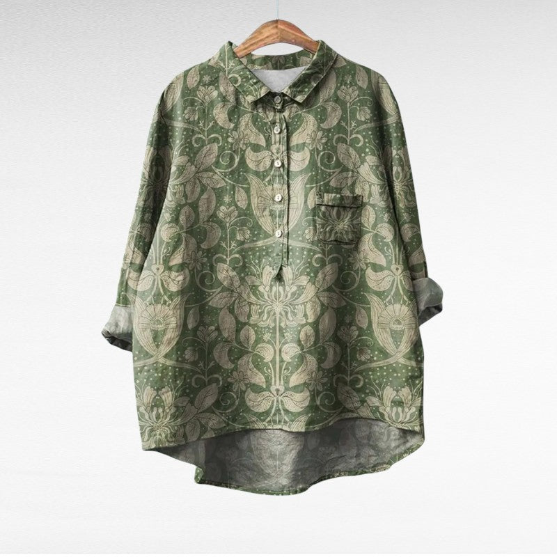 Clara | Elegant Floral Blouses