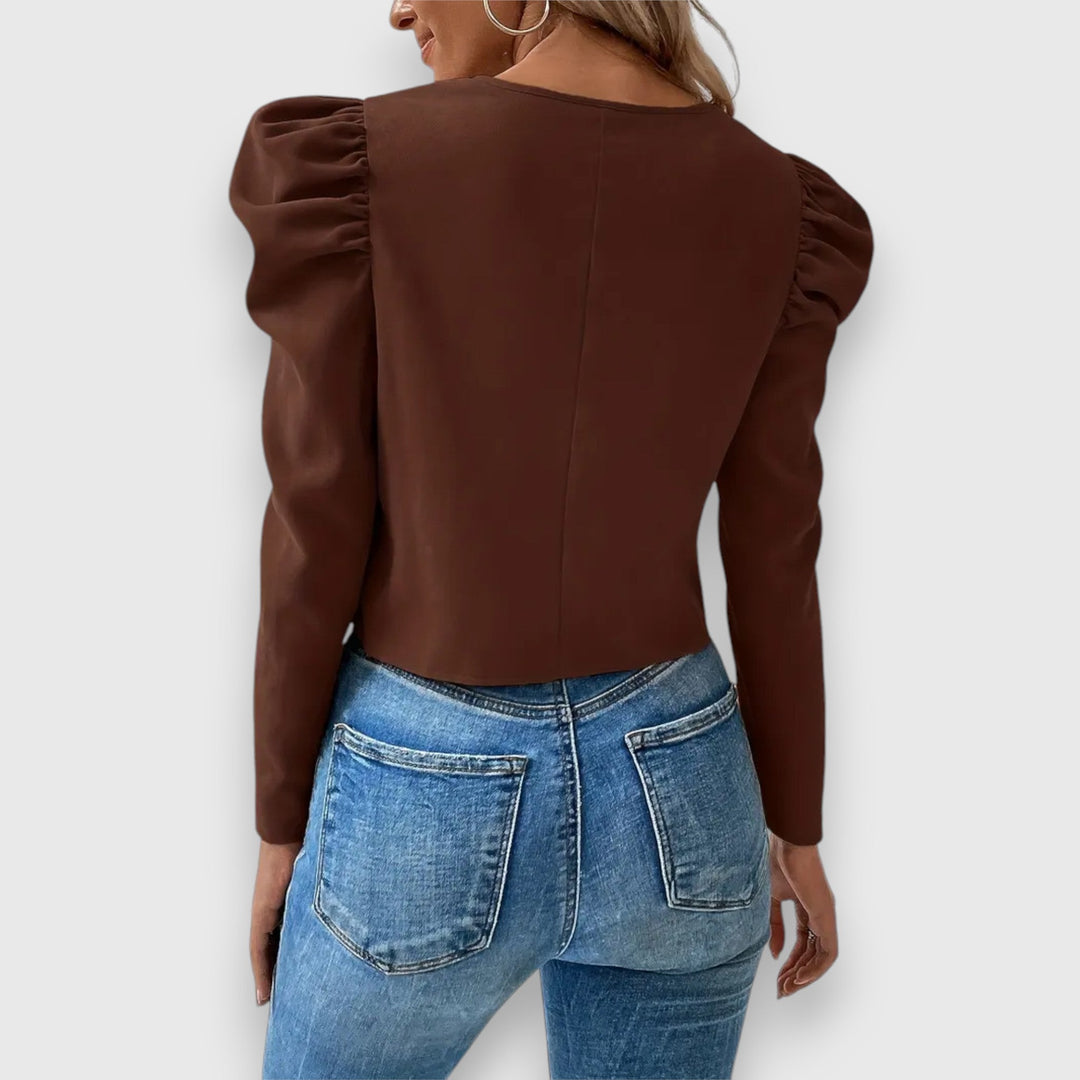 Chloe | Elegant Puff Sleeve Jacket