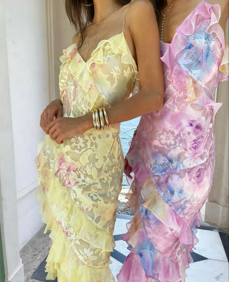 Sophie | Flowing Ruffle Gown