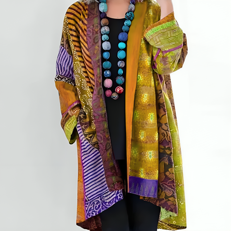 Lily | Colour-Block Cardigan