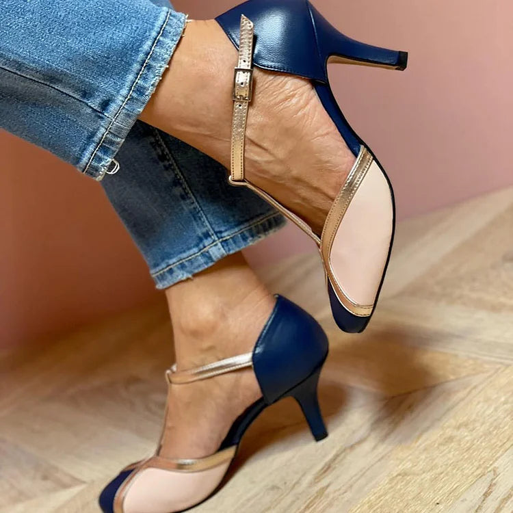 Sophie | Elegant T-Strap Sandals