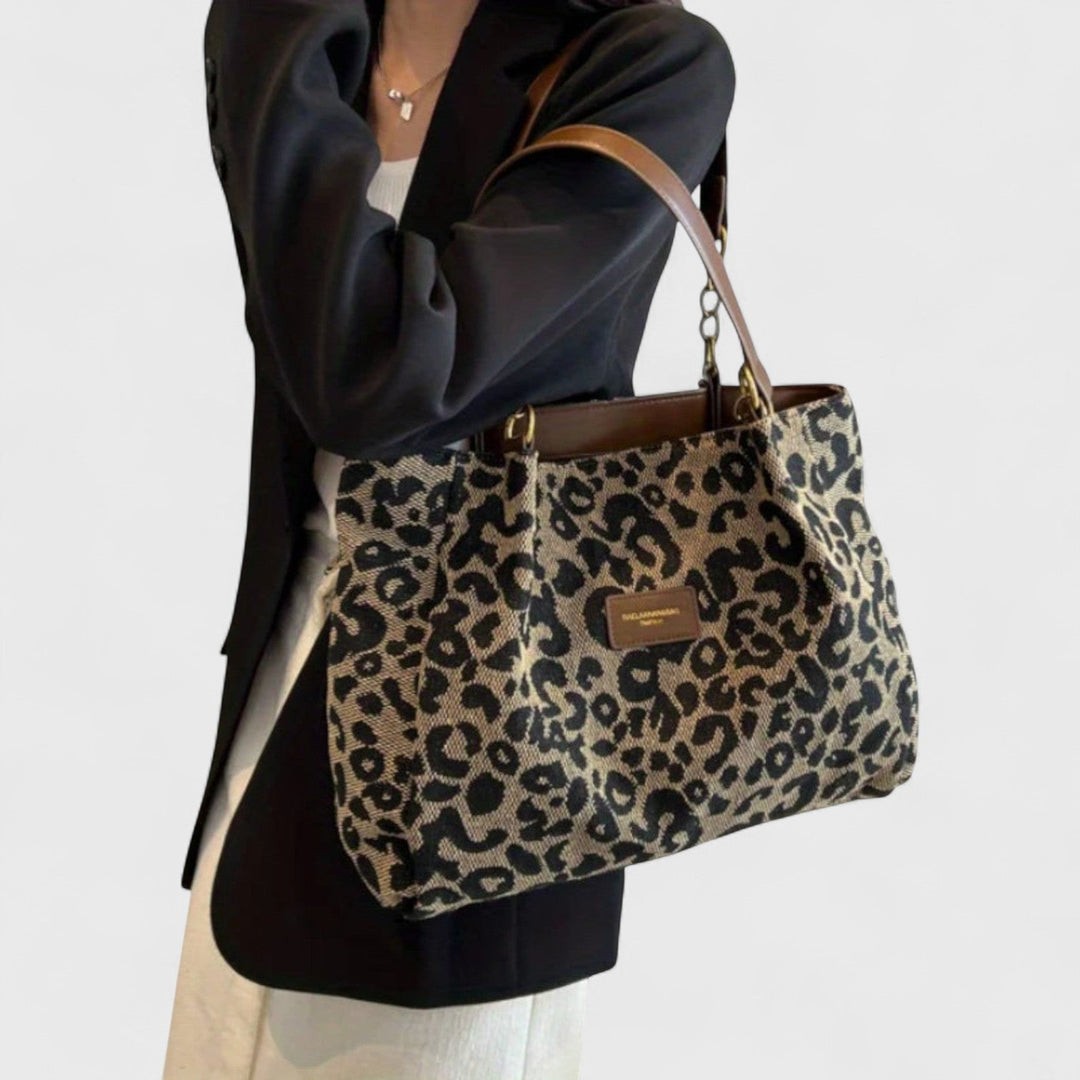 Mabel | Chic Leopard Tote