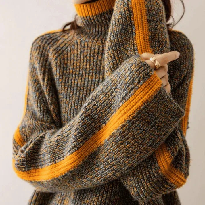 Clara | Chunky High Neck Jumper