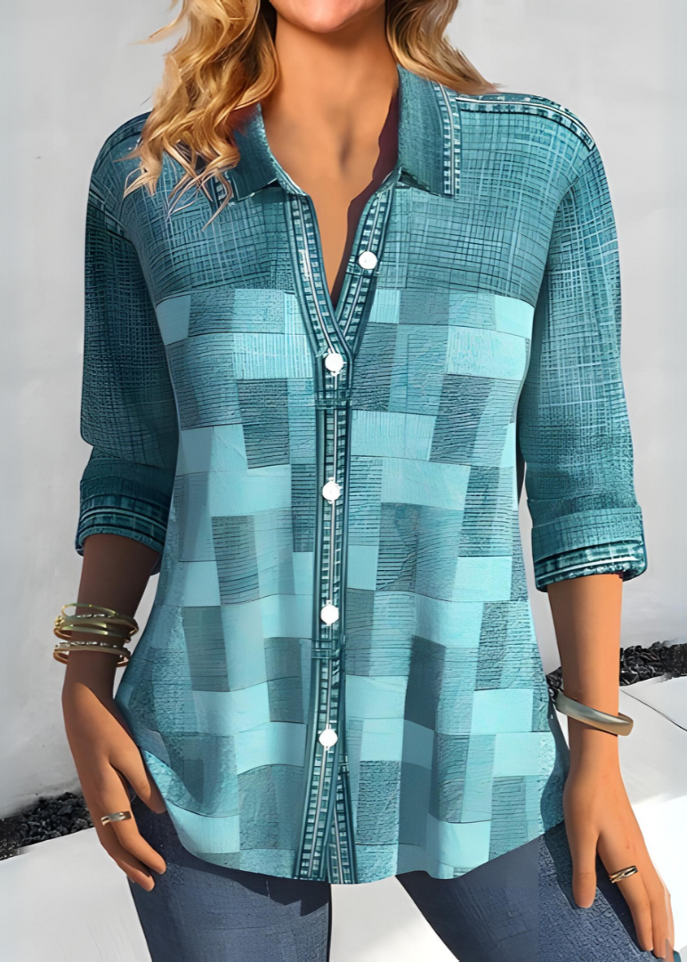 Megan | Stylish Patchwork Dress