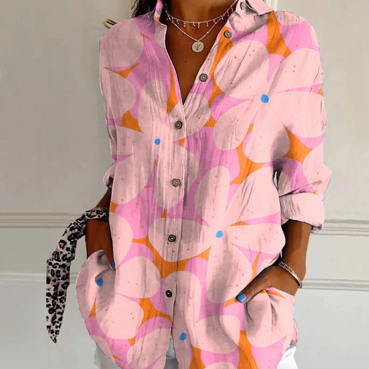 Clara | Stylish Floral Blouse