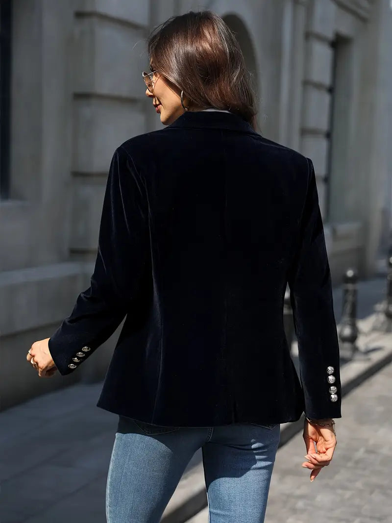Clara | Luxurious Velvet Blazer