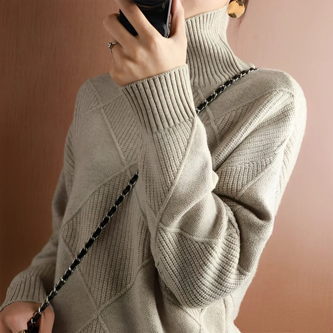Clara | Soft Roll Neck Jumper