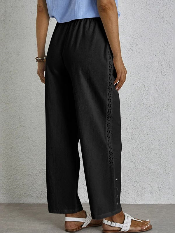Megan | Chic Button-Up Trousers
