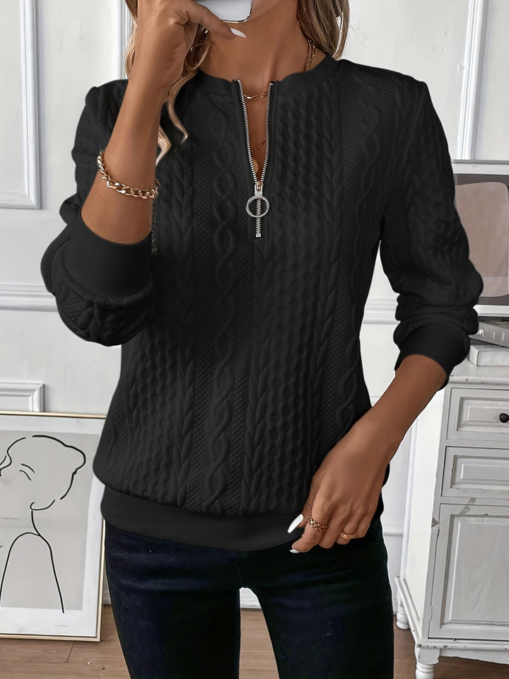 Chloe | Chic Zip Jumper