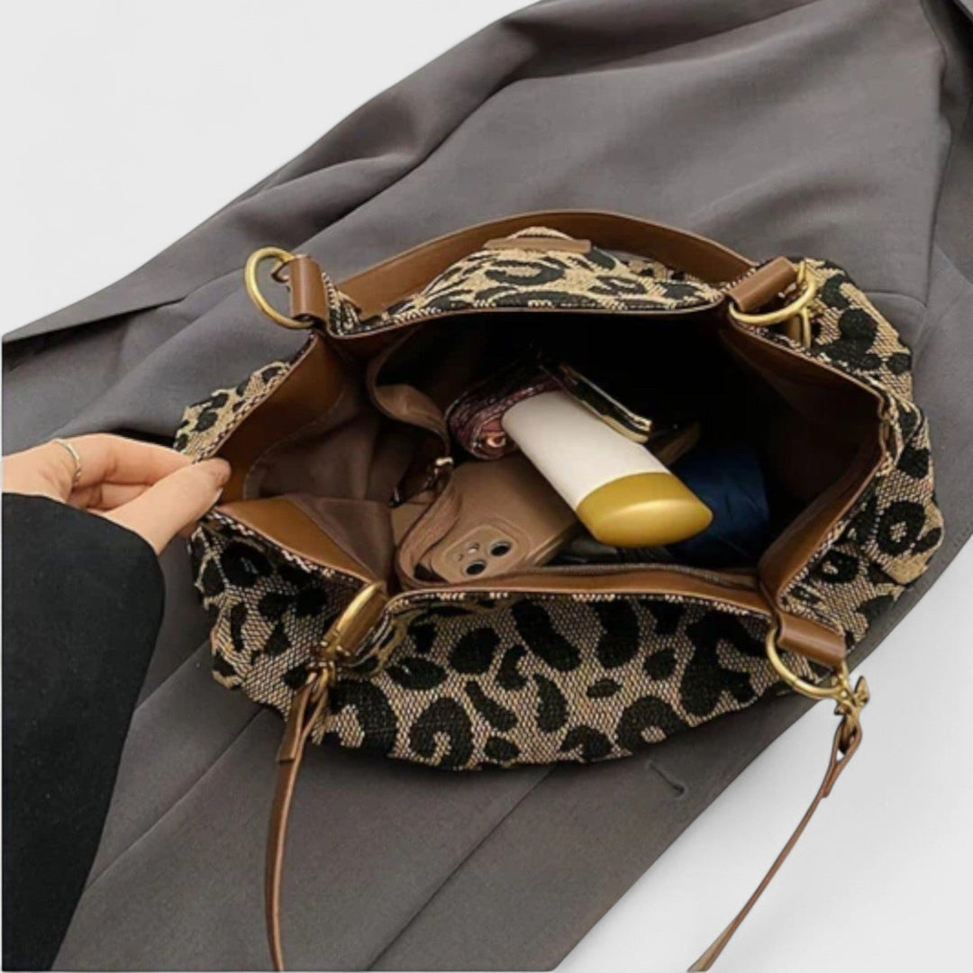 Mabel | Chic Leopard Tote