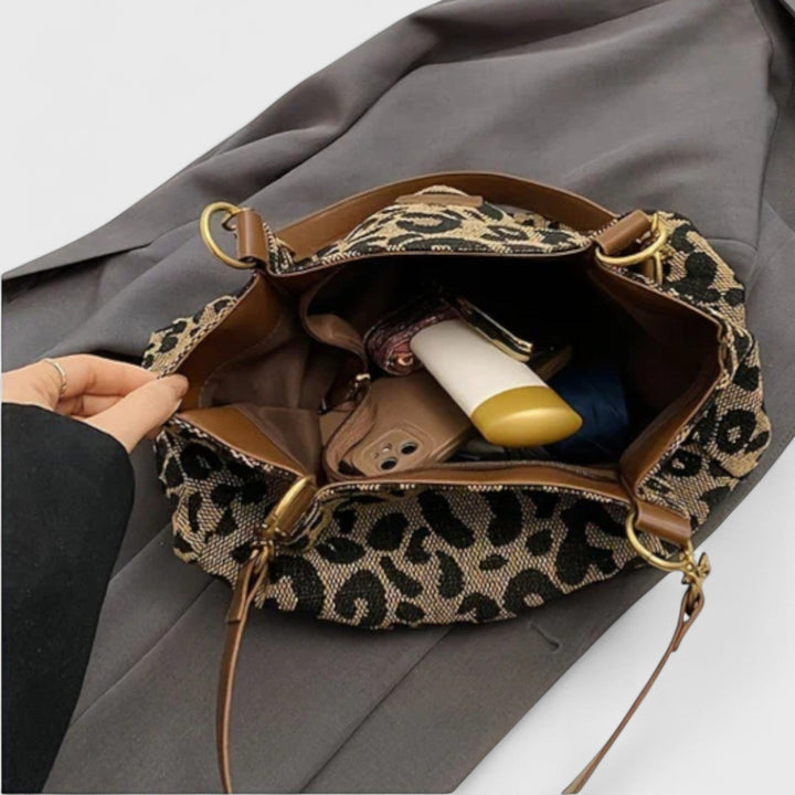 Mabel | Chic Leopard Tote